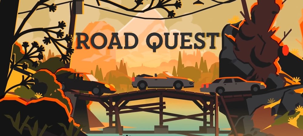 Backdrop of Road Quest