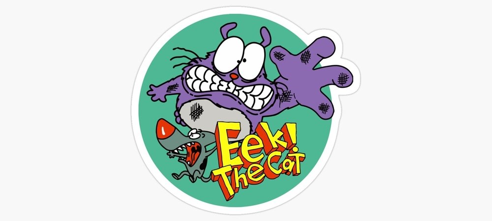Backdrop of Eek! The Cat