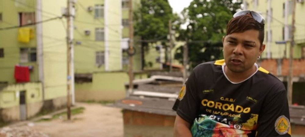 Backdrop of Favela Gay