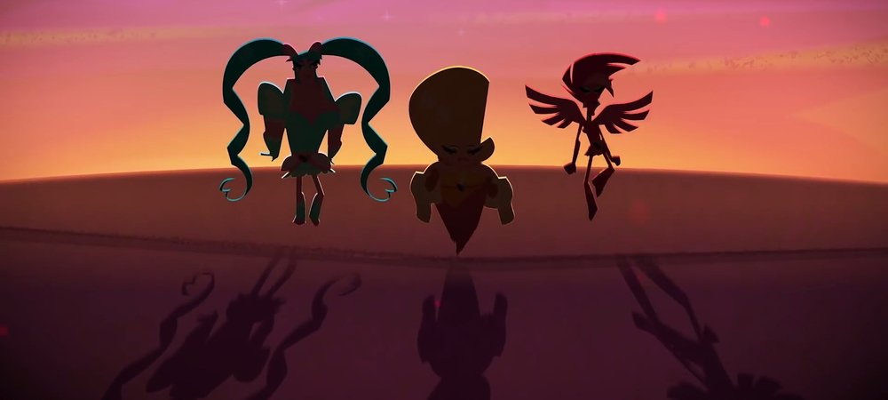 Backdrop of Super Drags