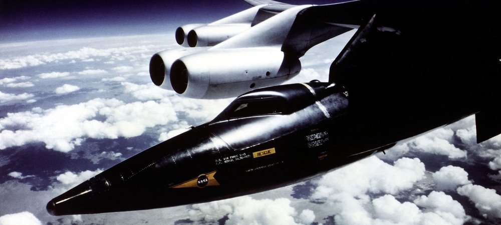 Backdrop of X-15