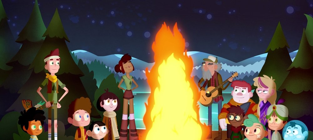 Backdrop of Camp Camp