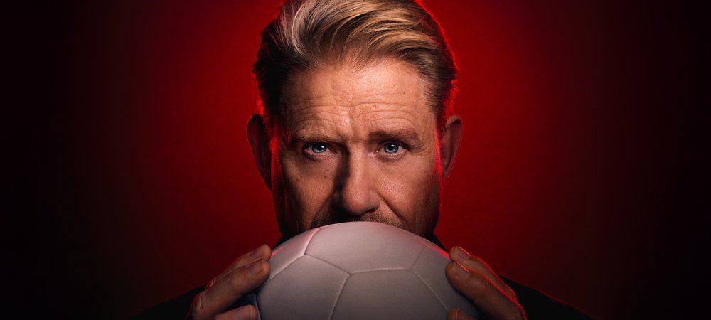 Backdrop of Schmeichel