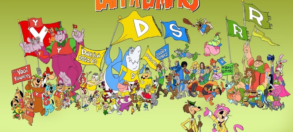 Backdrop of Scooby's All-Star Laff-A-Lympics