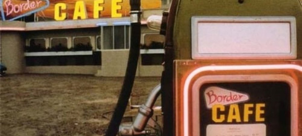 Backdrop of Border Cafe