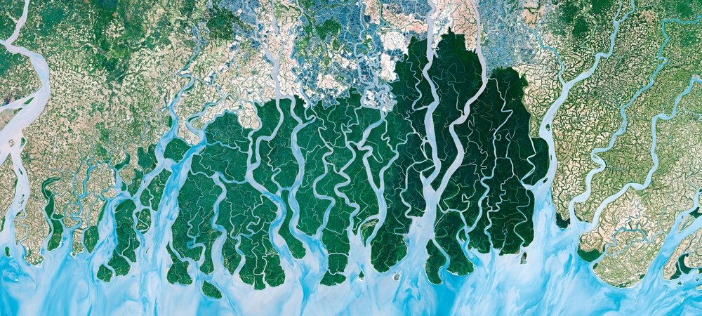 Backdrop of Earth from Space