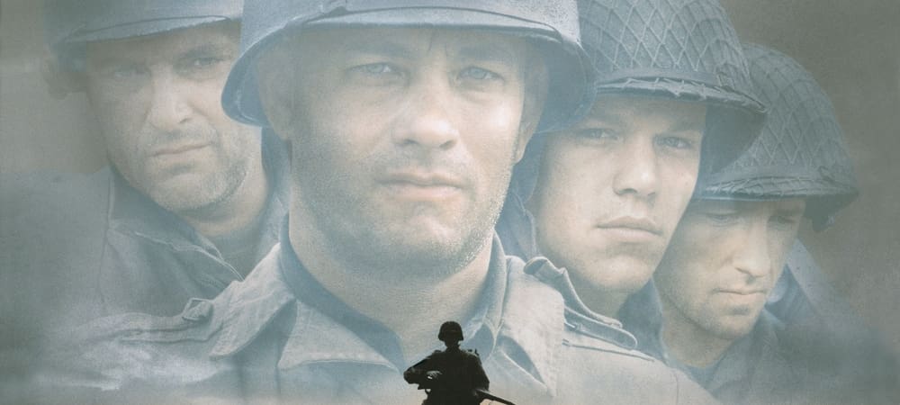 Backdrop of Saving Private Ryan