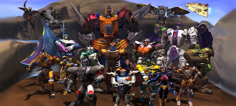 Backdrop of Beast Wars: Transformers
