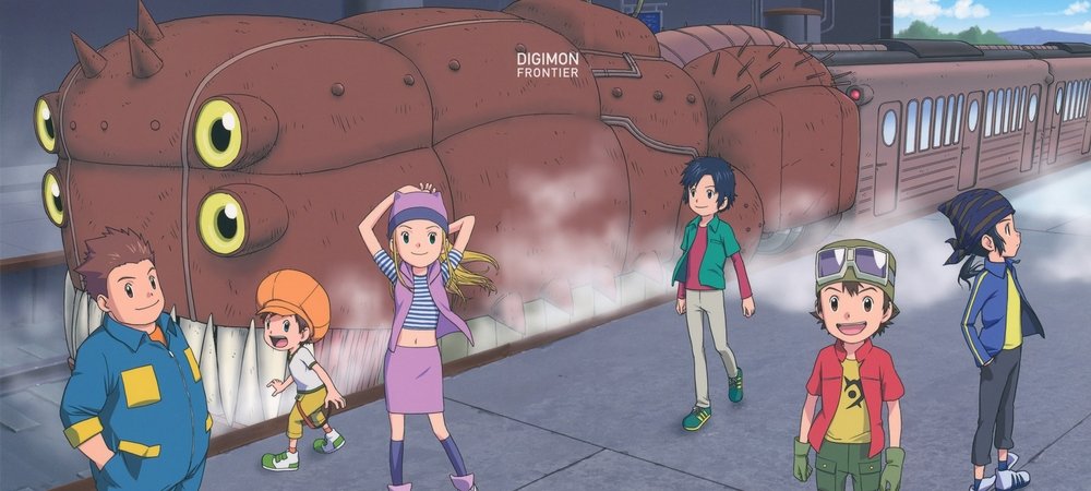 Backdrop of Digimon Frontier