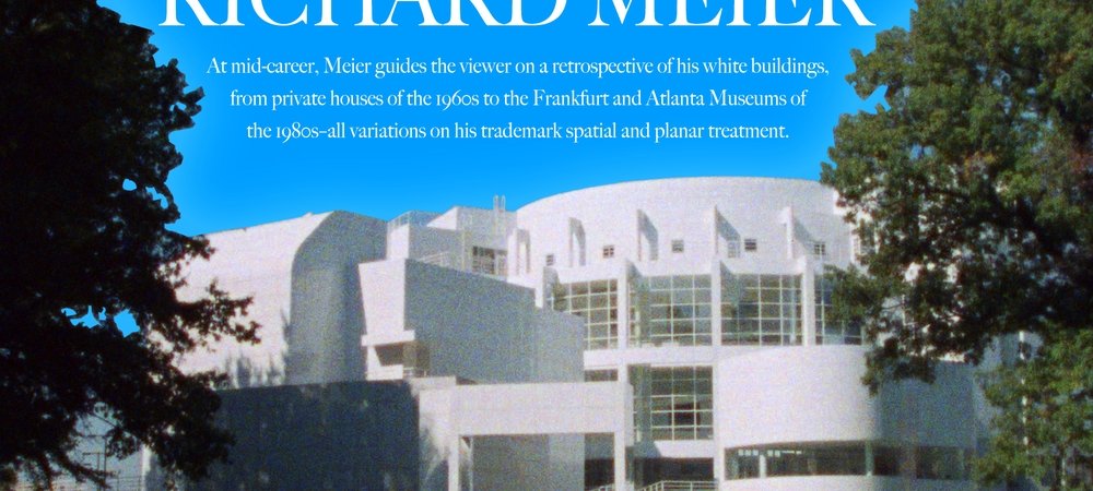Backdrop of Richard Meier