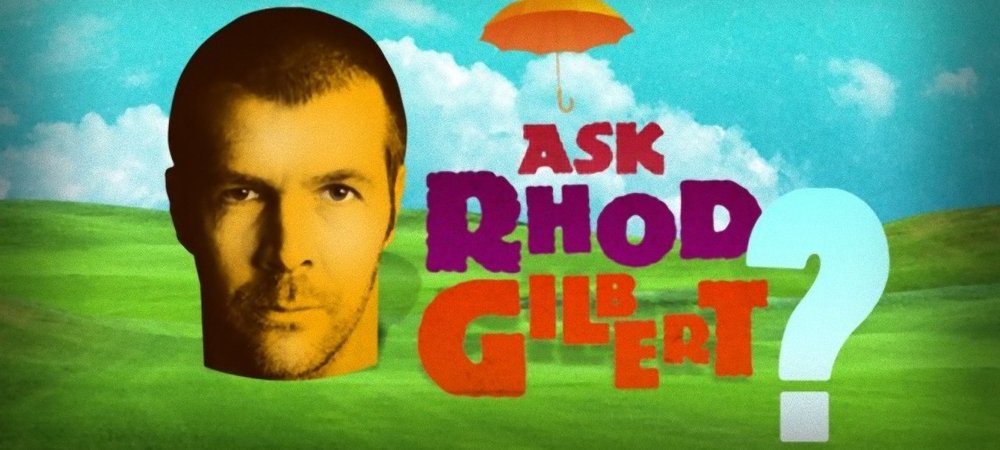 Backdrop of Ask Rhod Gilbert