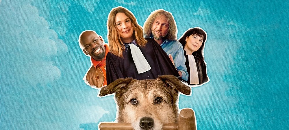 Backdrop of Dog on Trial