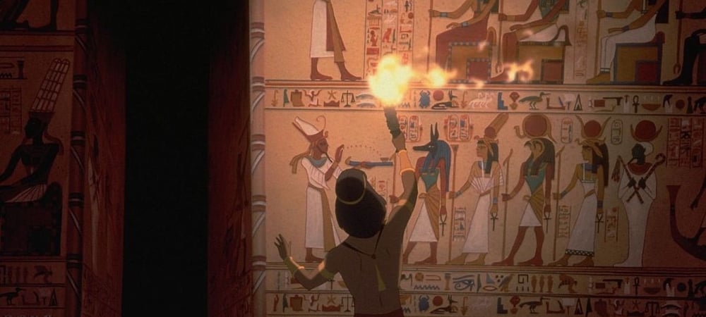 Backdrop of The Prince of Egypt