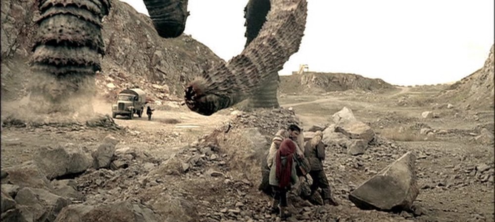 Backdrop of Sand Serpents