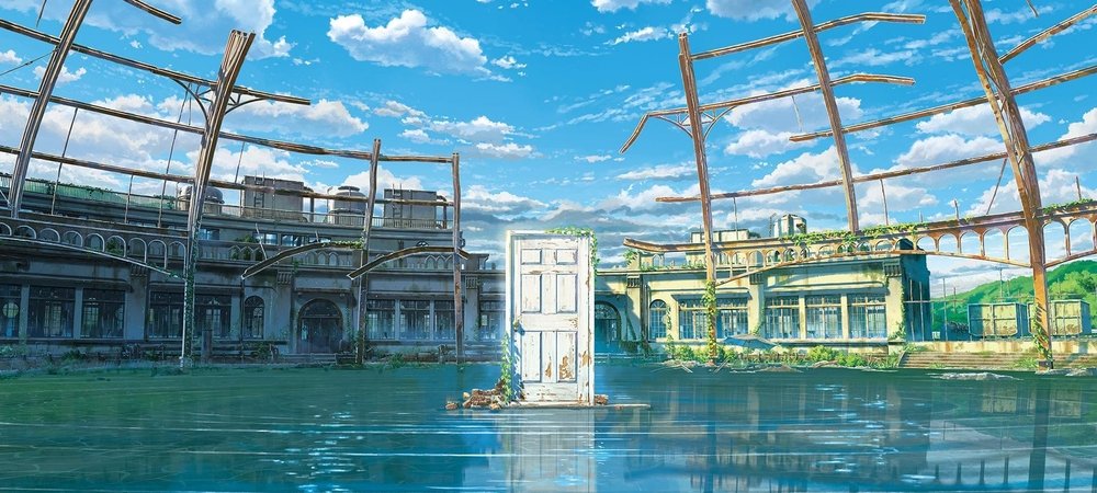 Backdrop of Suzume