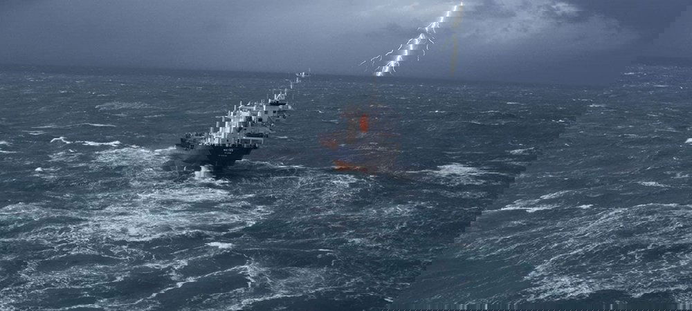 Backdrop of Hurricane