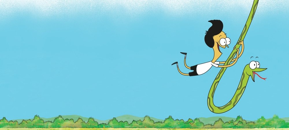 Backdrop of Sanjay and Craig