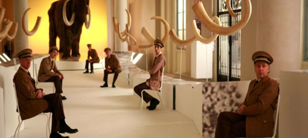 Backdrop of A Day at the Museum