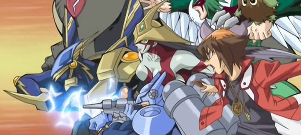 Backdrop of Yu-Gi-Oh! GX