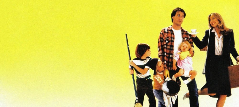 Backdrop of Mr. Mom