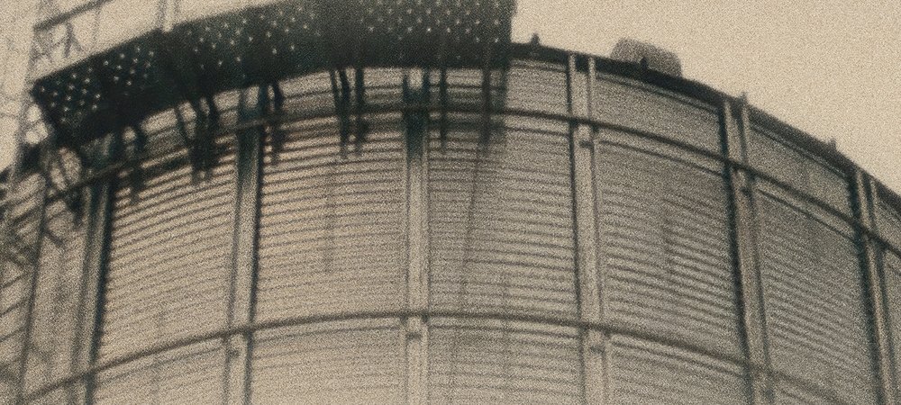 Backdrop of Silo