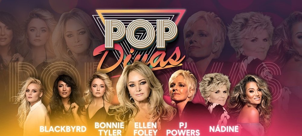 Backdrop of Pop Divas