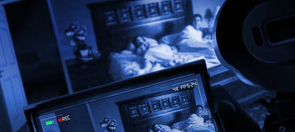 Backdrop of Unknown Dimension: The Story of Paranormal Activity