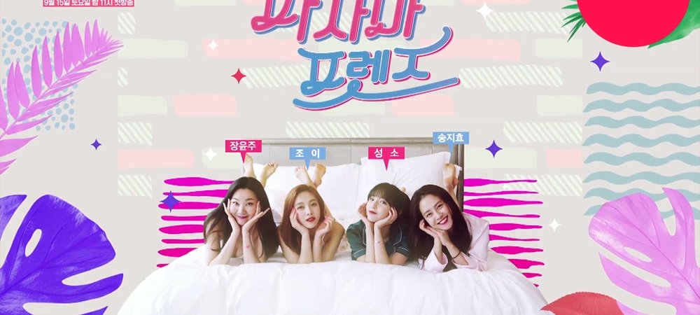 Backdrop of Pajama Friends