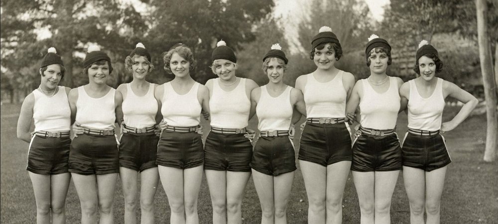 Backdrop of Bare Knees