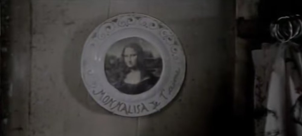 Backdrop of Monna Lisa