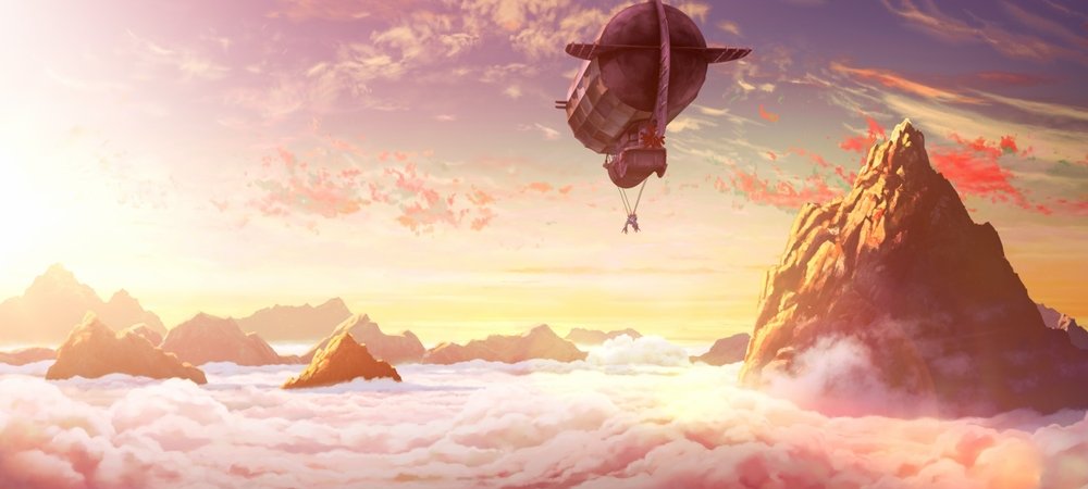 Backdrop of Drifting Dragons
