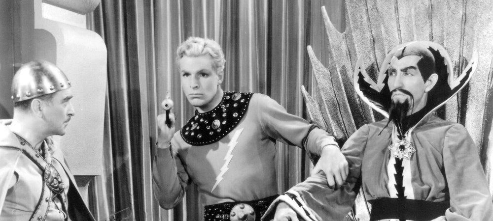 Backdrop of Flash Gordon