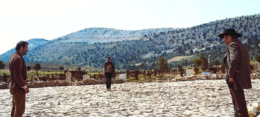 Backdrop of The Good, the Bad and the Ugly