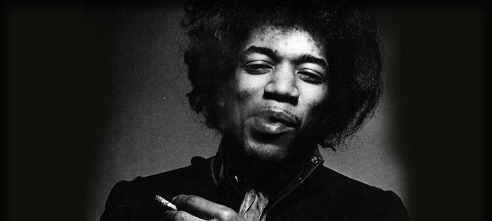 Backdrop of Jimi Hendrix