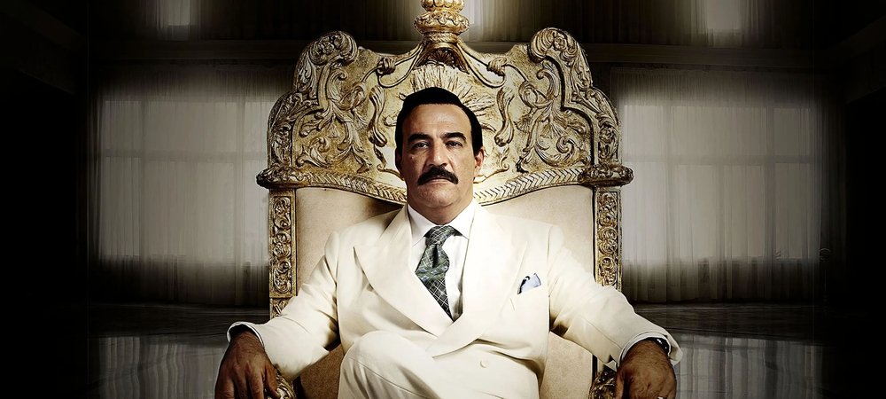 Backdrop of House of Saddam