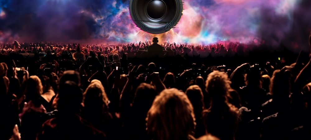 Backdrop of Bass Impact
