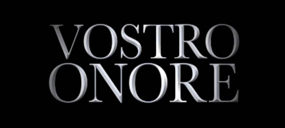 Backdrop of Vostro Onore