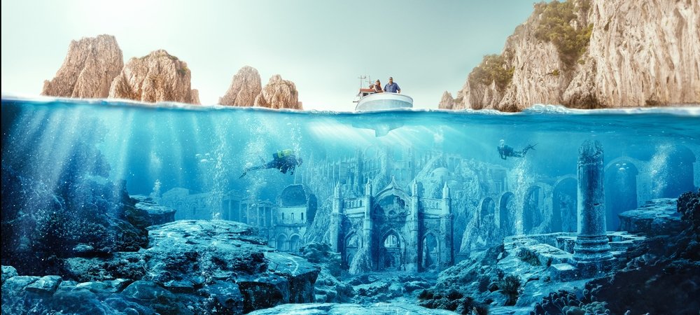 Backdrop of Hunting Atlantis