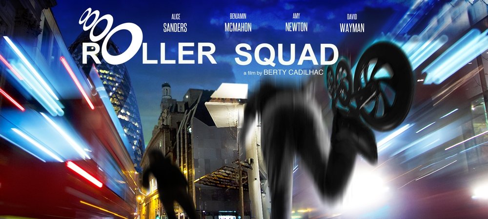 Backdrop of Roller Squad