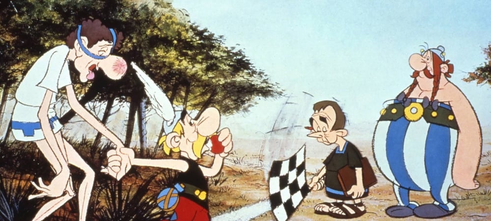 Backdrop of The Twelve Tasks of Asterix