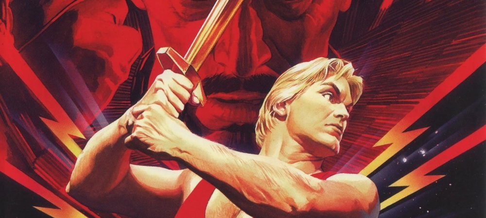 Backdrop of Flash Gordon