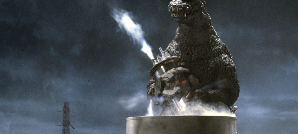 Backdrop of Godzilla 1985