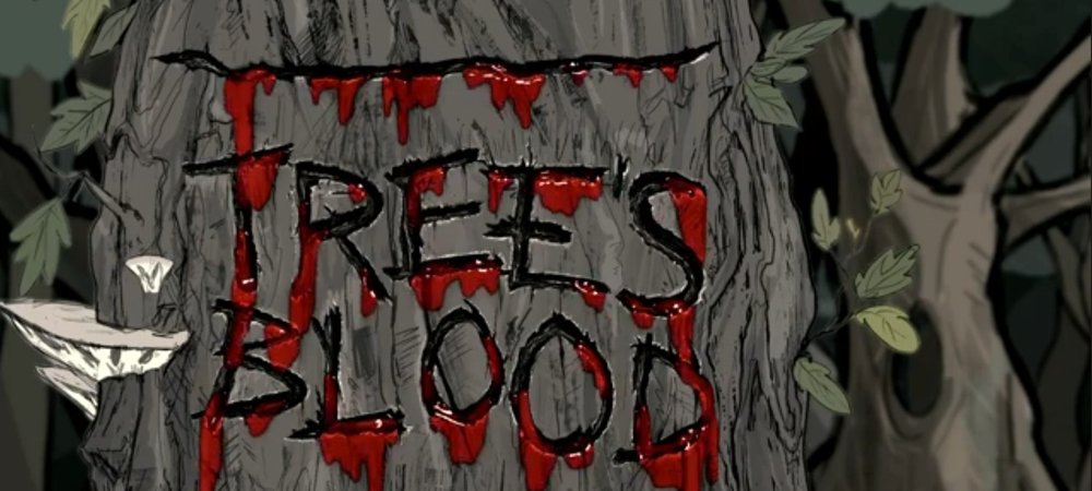 Backdrop of Tree's Blood