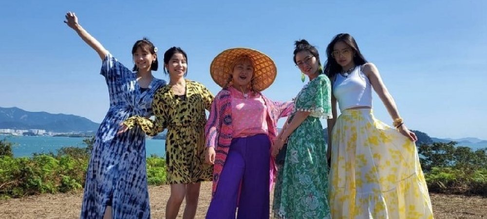 Backdrop of Gamsung Camping