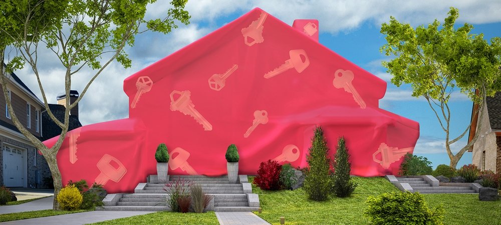 Backdrop of Buying It Blind