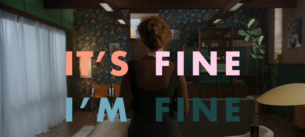 Backdrop of It's Fine, I'm Fine