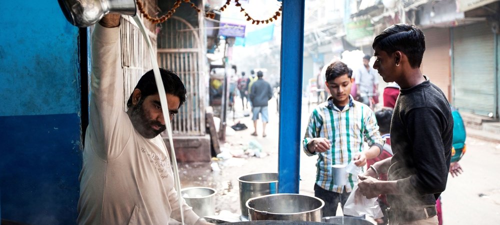 Backdrop of Street Food: Asia