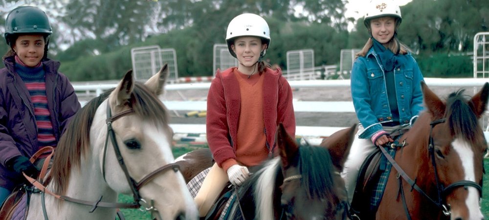 Backdrop of The Saddle Club