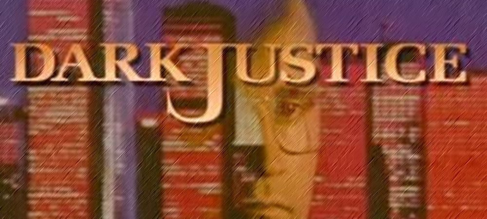 Backdrop of Dark Justice
