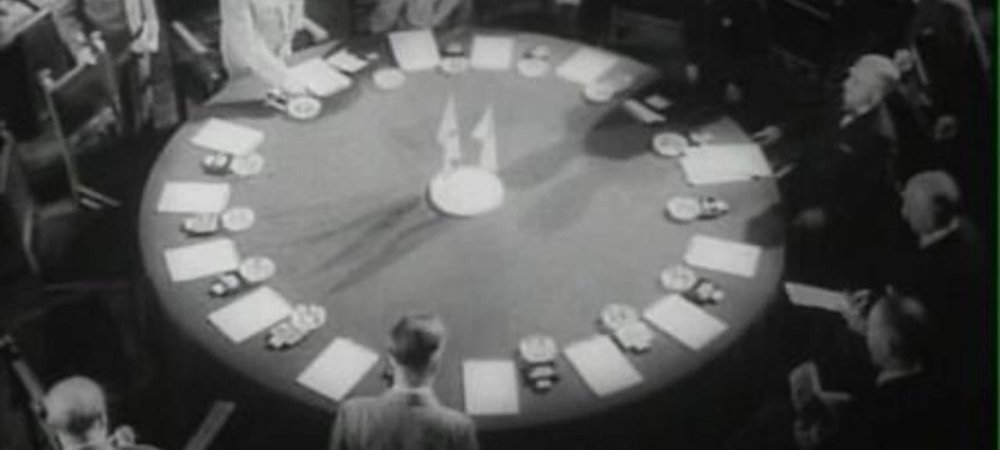 Backdrop of Tokyo Trial